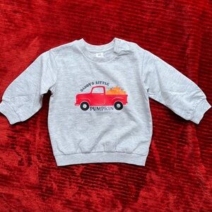 H & M sweatshirt with custom fall design. NEW!